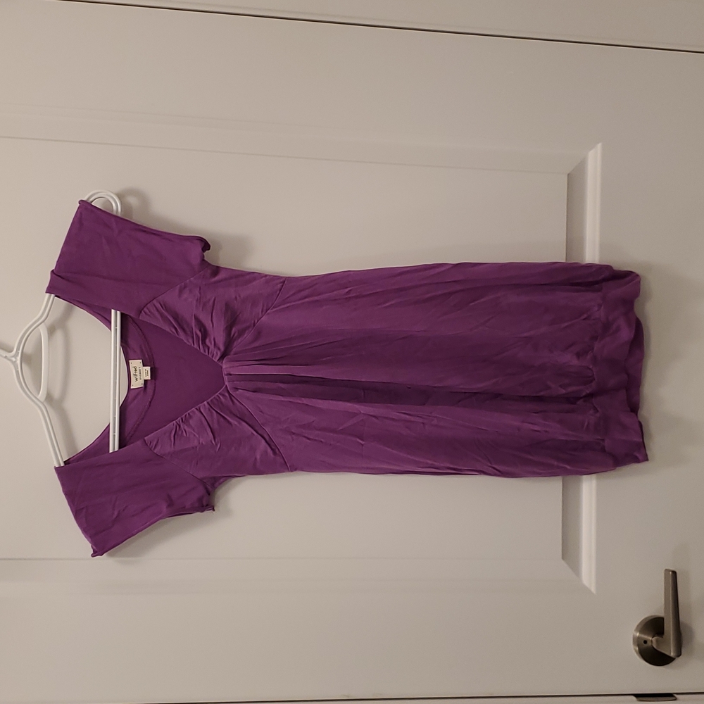 Aritzia Wilfred Dress in Purple XXS